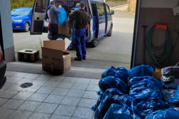 Už dvakrát jsme poslali humanitární pomoc do Vil’khivtsi na Ukrajině