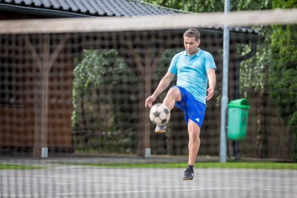 Ve Slatině se bojovalo o pohár starosty obce v nohejbale