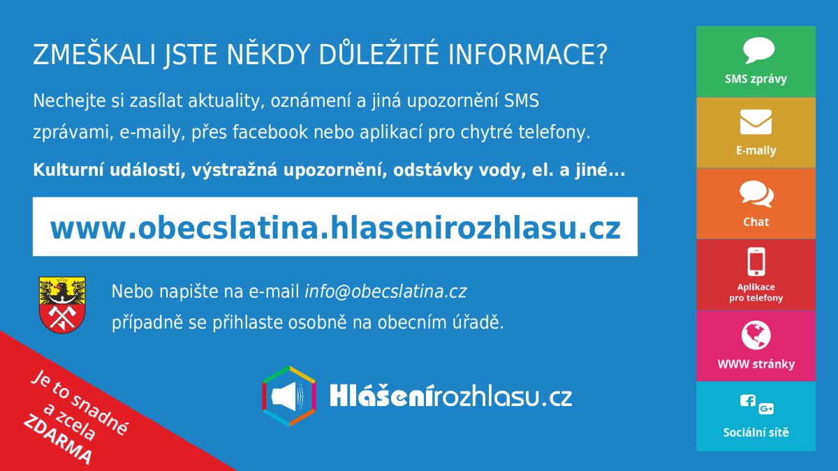 Hlášení rozhlasu